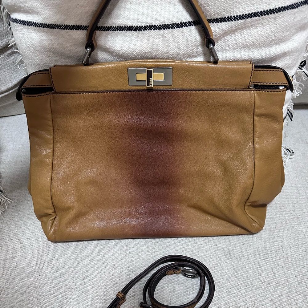 *SOLD* 100% authentic Fendi Peekabo Ombre Large